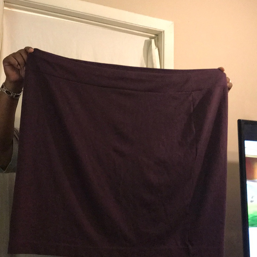Purple skirt